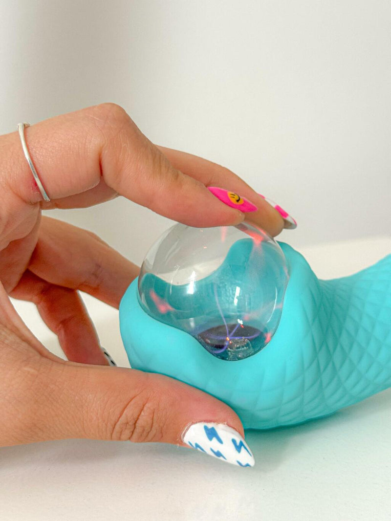 VIBRADOR EM FORMATO DE ESFERA DE ENERGIA