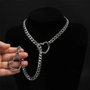 COLAR ENFORCADOR - 2 CORAÇÕES