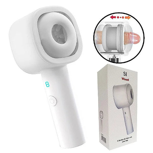 MASTURBADOR MASCULINO EM FORMA DE PISTOLA - WOOD