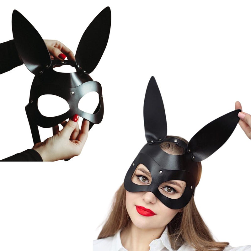 MÁSCARA EM FORMATO DE COELHO