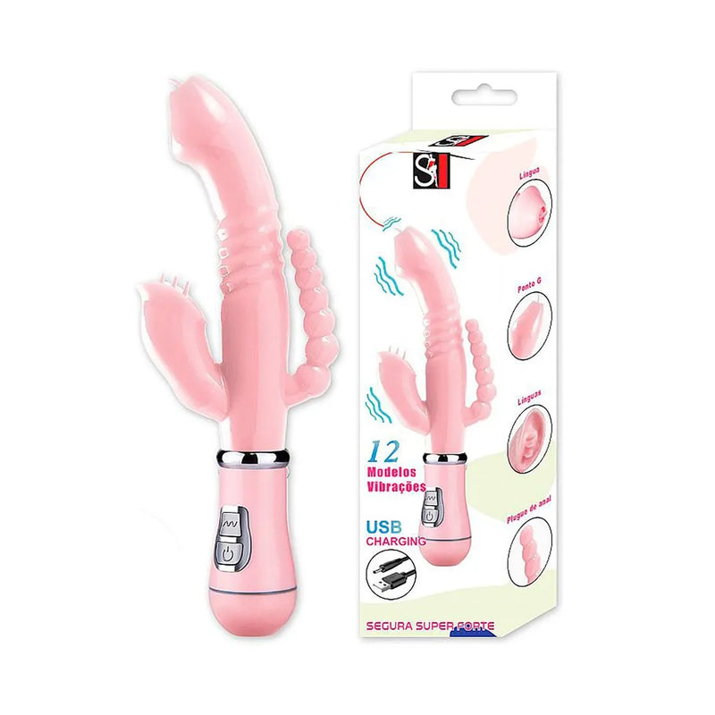 VIBRADOR SARA 3 EM 1