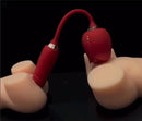 VIBRADOR HORTÊNCIA 2 EM 1