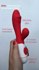 VIBRADOR SIME - DUPLO ESTÍMULO