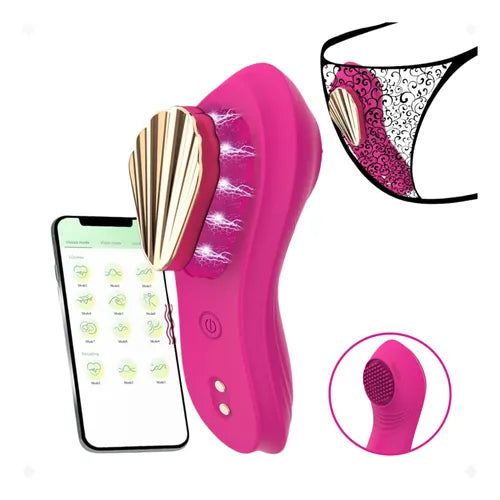 VIBRADOR SKATE - COM IMÃ E CONTROLE VIA APP