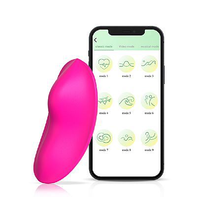 VIBRADOR DE CALCINHA BUTTERFLY - COM CONTROLE A DISTÂNCIA