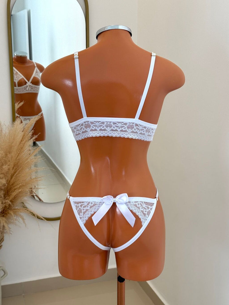 CONJUNTO SEDUÇÃO - BRANCO
