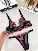 CONJUNTO CEREJA - PRETO