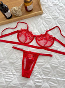 CONJUNTO BEIJOS - VERMELHO