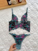 CONJUNTO ANALU - TURQUESA COM PINK