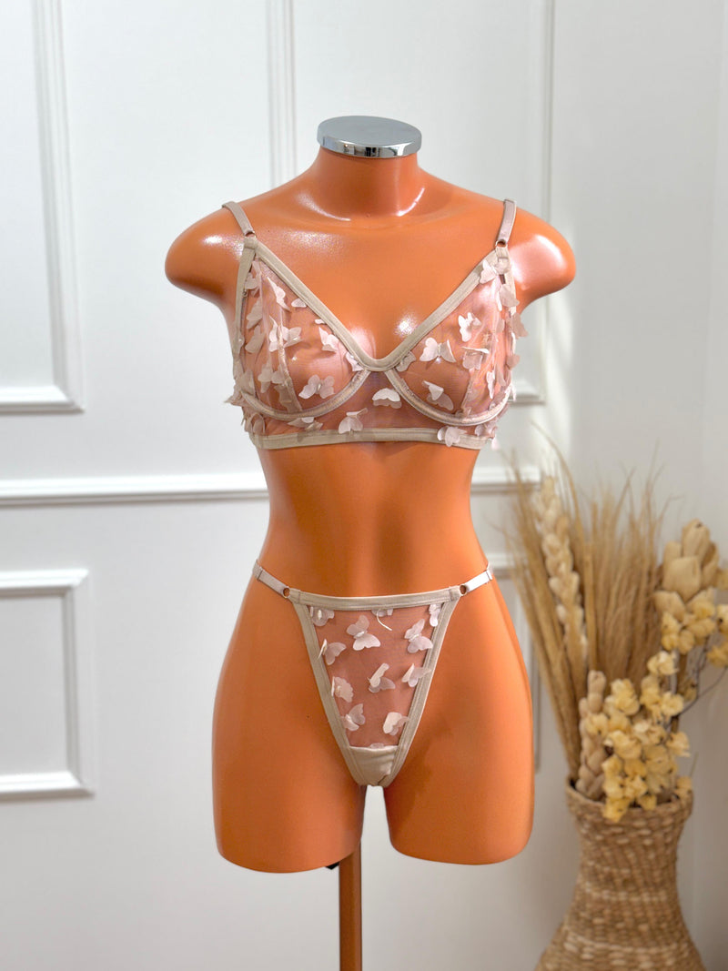 CONJUNTO ENCANTO - NUDE CANELA