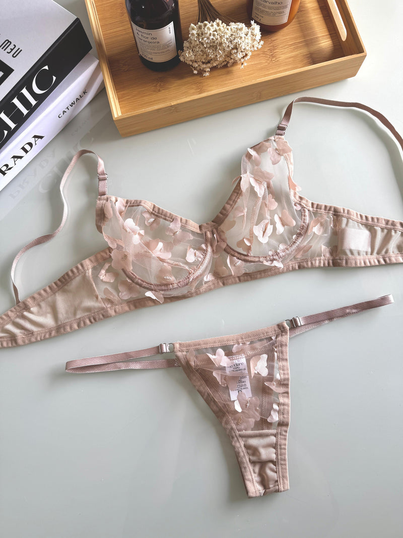 CONJUNTO ENCANTO - NUDE CANELA