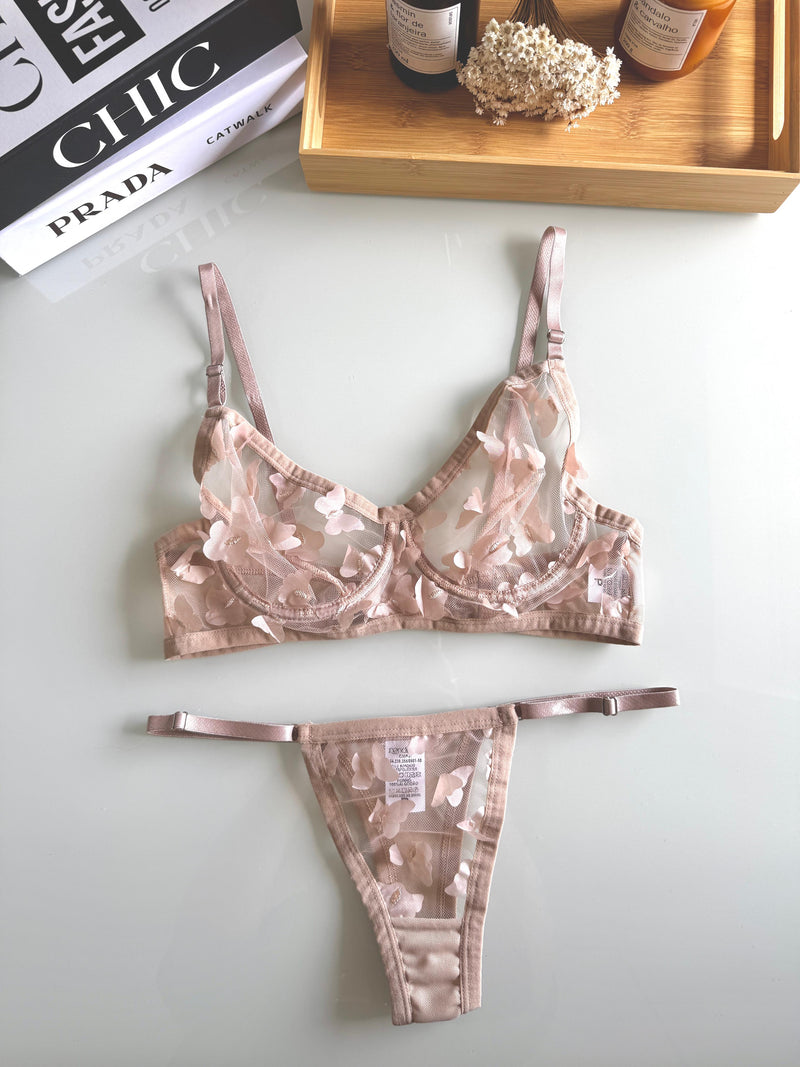 CONJUNTO ENCANTO - NUDE CANELA