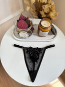 CALCINHA LAÇO EM TULE