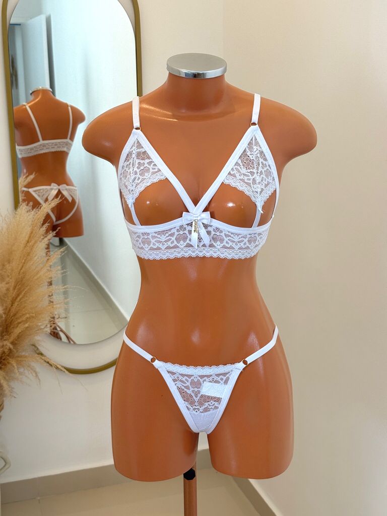 CONJUNTO SEDUÇÃO - BRANCO