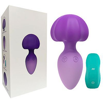 VIBRADOR COGUMELO MÁGICO - 3 EM 1