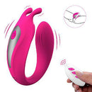 VIBRADOR DUPLA CONEXÃO COM CONTROLE REMOTO