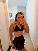 CONJUNTO BEIJO QUENTE PRETO