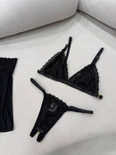 CONJUNTO BEIJO QUENTE PRETO