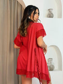 ROBE IRRESISTÍVEL VERMELHO