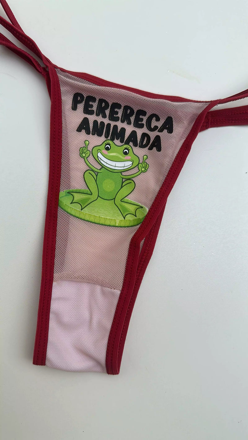 CALCINHA PERERECA ANIMADA