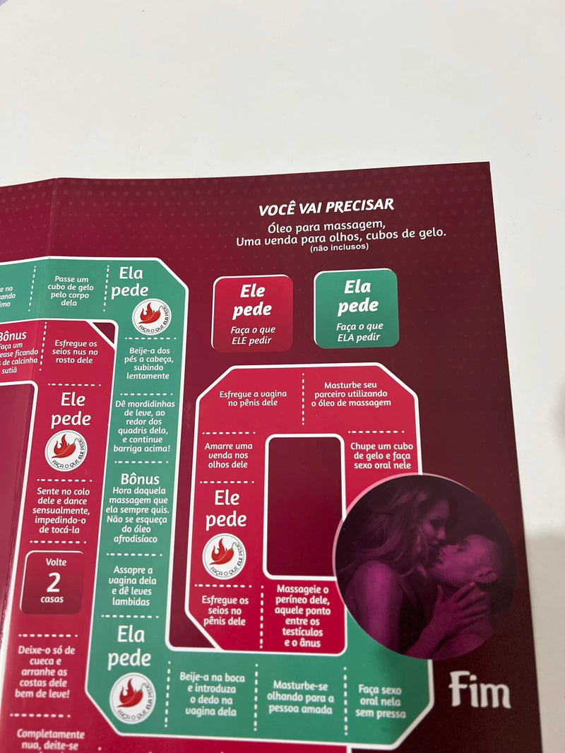 JOGO DE TABULEIRO - SEDUÇÃO